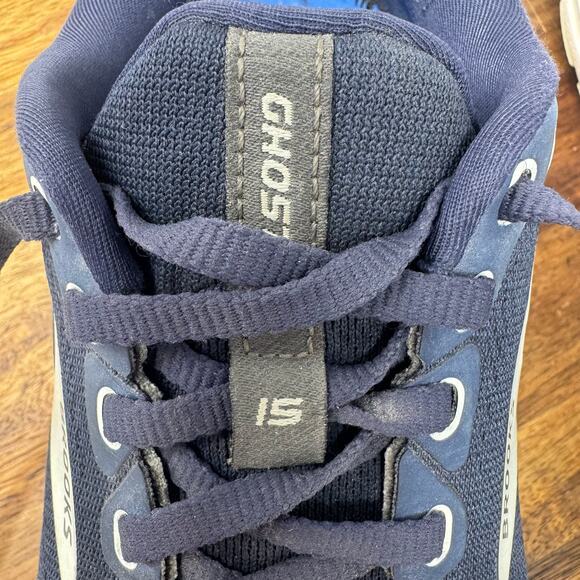 Brooks Ghost 15 1203801B012 Navy Women's Size 7.5 NO INSOLES - Picture 8 of 10